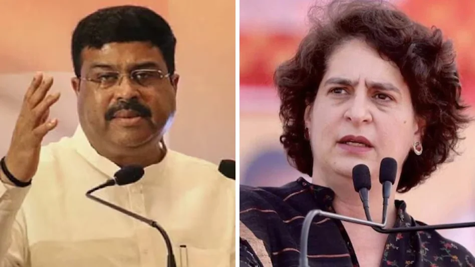 ‘लगता है संसद में मनोरंजन के मामले में प्रियंका की भाई राहुल से है टक्कर’, धर्मेंद्र प्रधान का कटाक्ष
