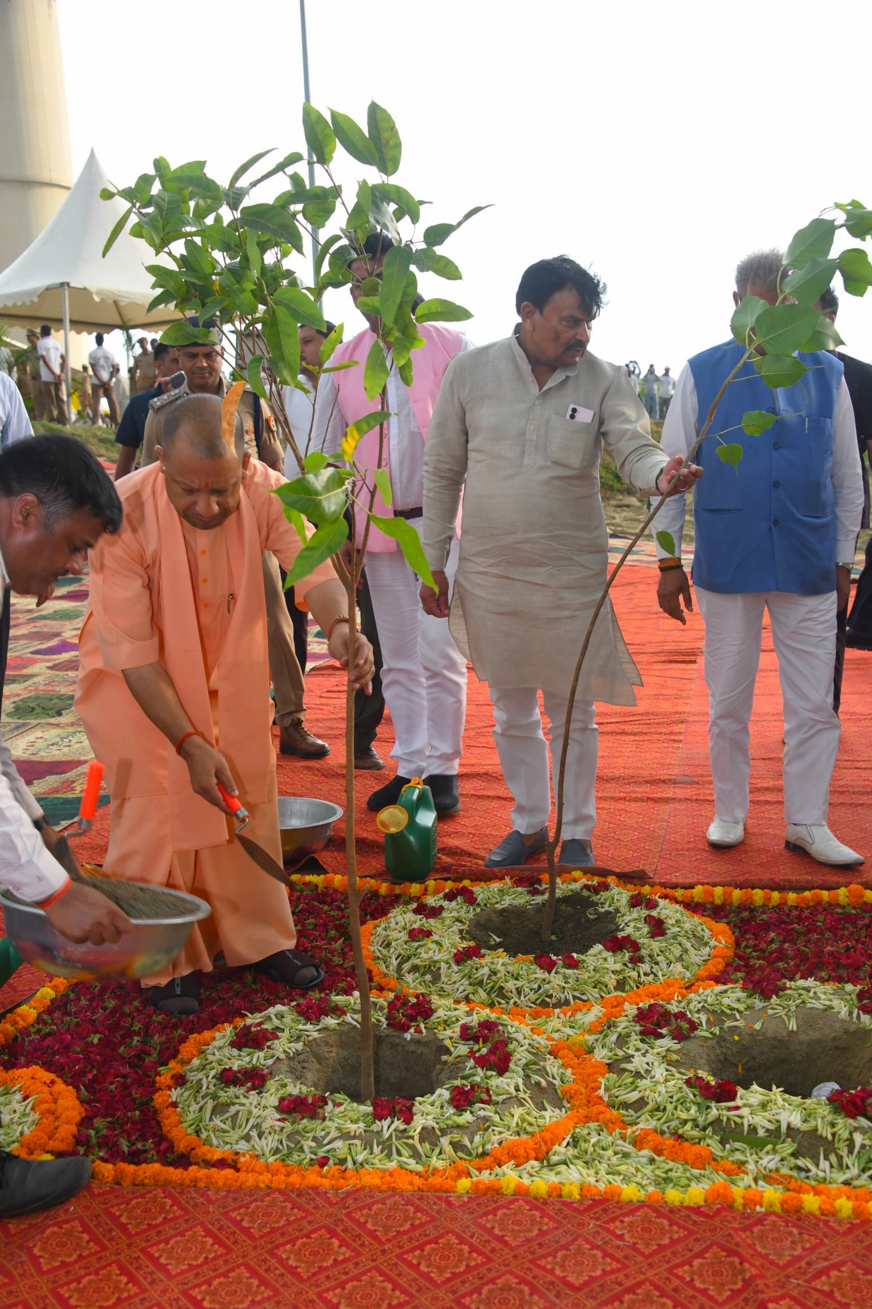 यूपी ने रचा इतिहास, एक दिन में 37,21,40,925 पौधे रोपे गये