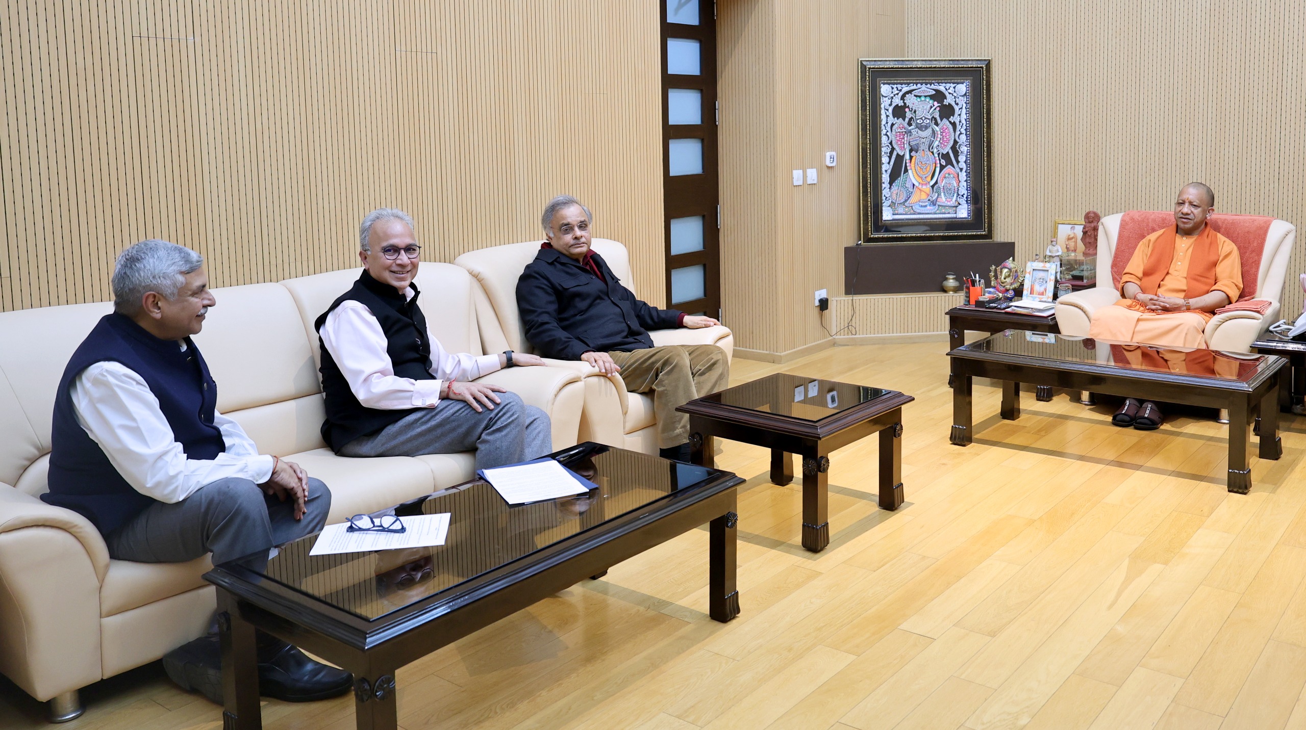 मुख्यमंत्री योगी से मिले सीआईआई के प्रतिनिधि, राज्य में व्यापार और निवेश का बन रहा बेहतर माहौल
